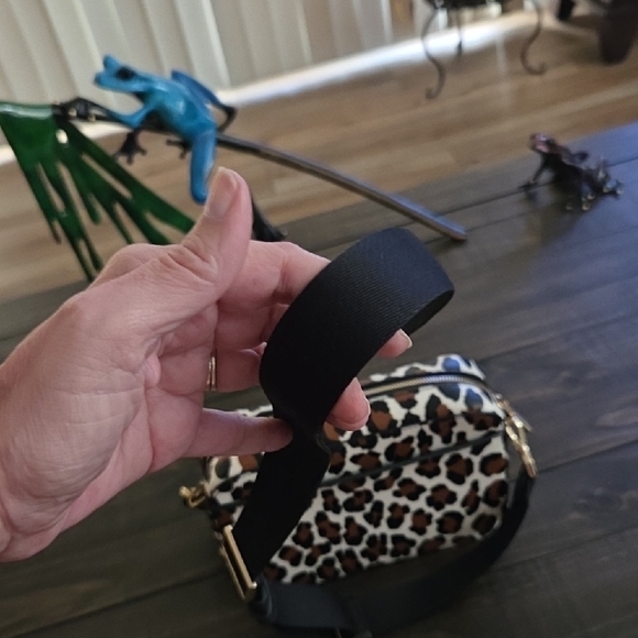 Kate Spade Brown and Black Animal Print Crossbody Bag - Picture 6 of 8